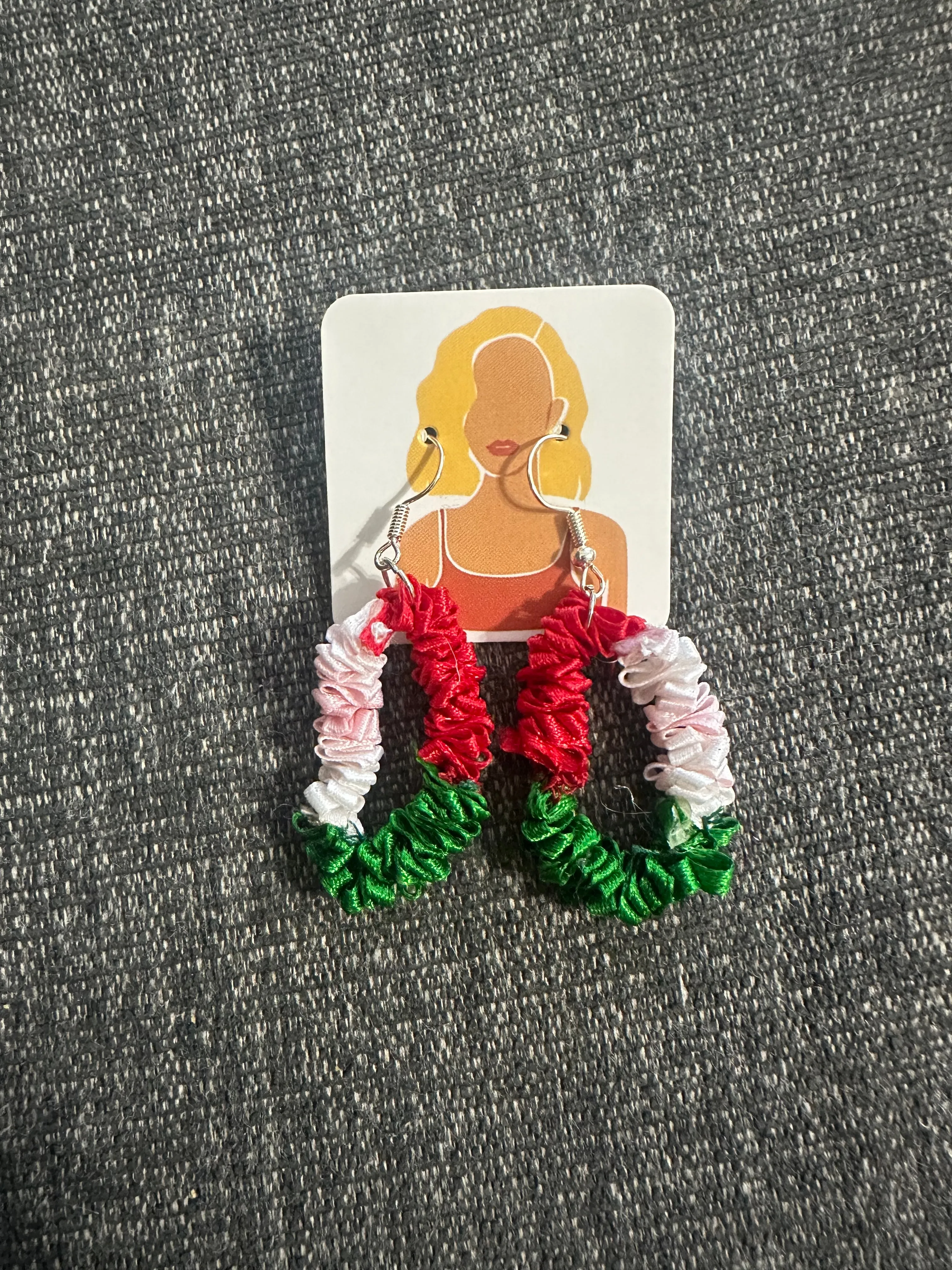 16 de Septiembre Scrunch  Earrings