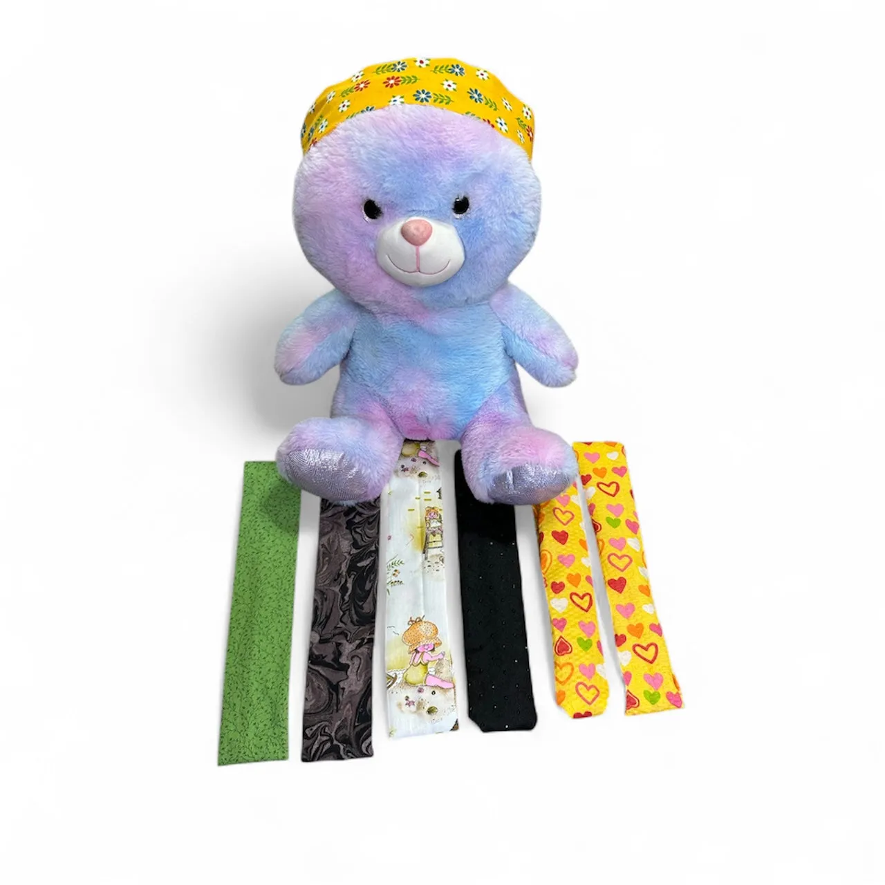 Fabric headband with elastic back adult size - thumbnail 2