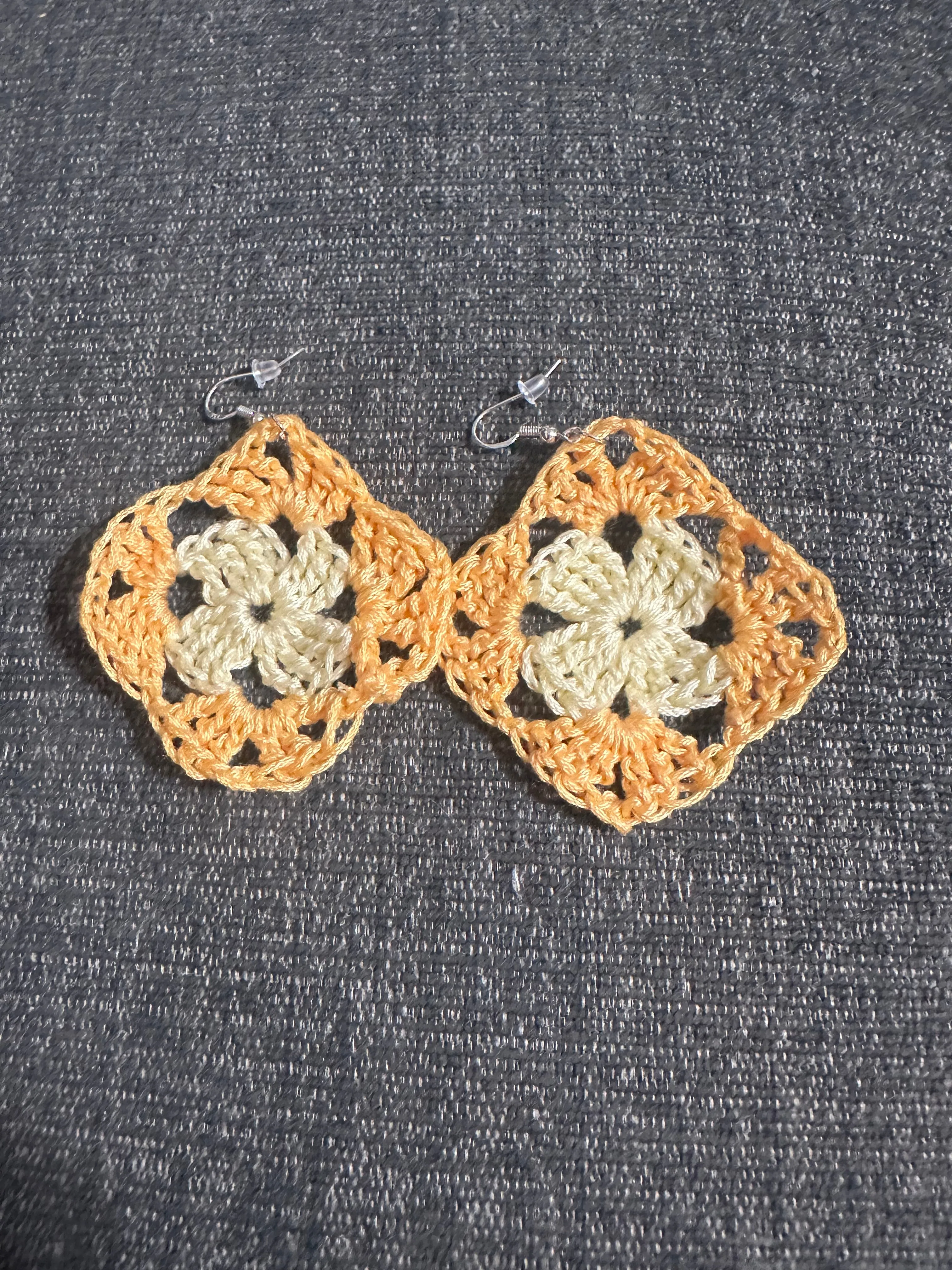 Granny square earrings - thumbnail 2