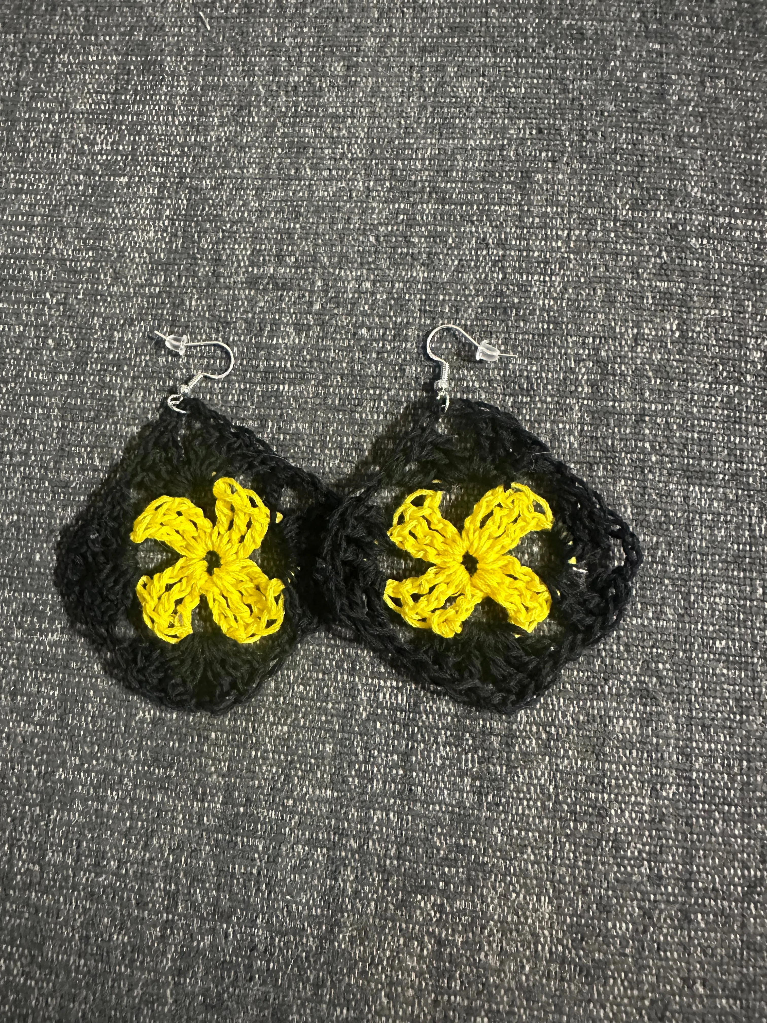 Granny square earrings - thumbnail 5